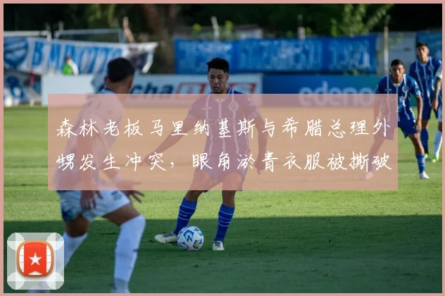 森林老板马里纳基斯与希腊总理外甥发生冲突，眼角淤青衣服被撕破